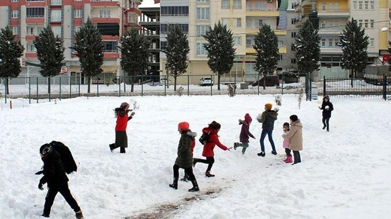 Bayburt'ta okul tatili