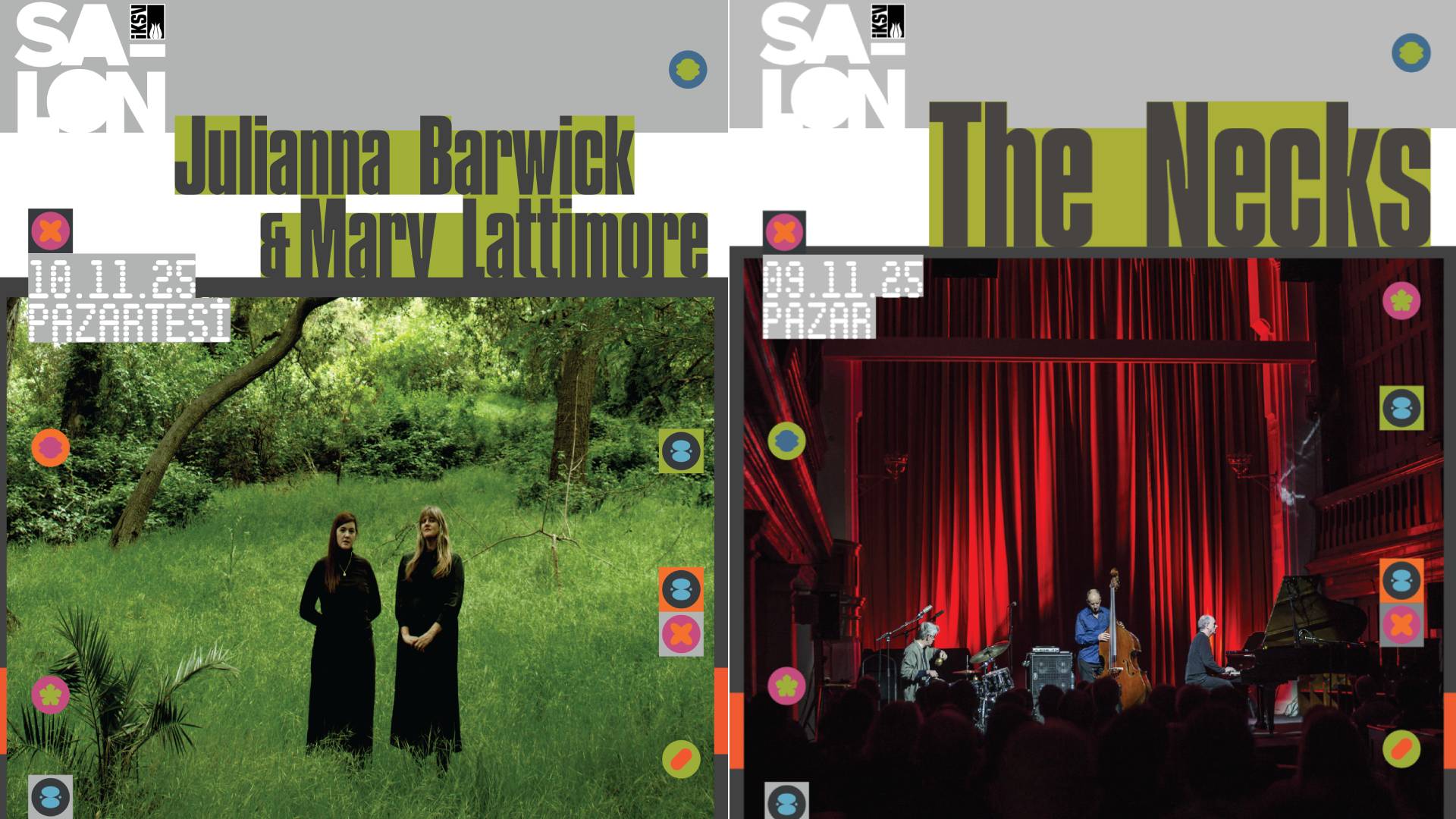 salon iksv ve istanbul bienali isbirligiyle iki ozel konser the necks ve julianna barwick mary lattimore salon iksvde HVBWrSjl.png