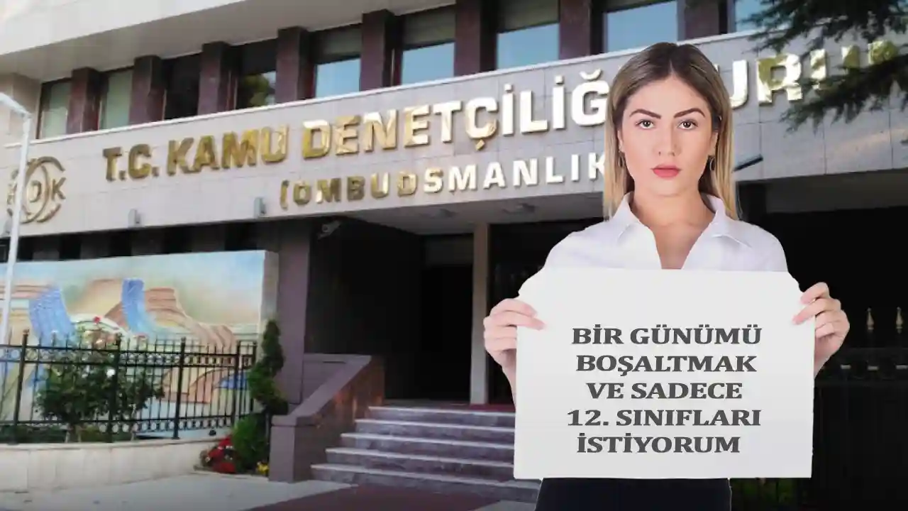 Bir gününü boşaltmak ve sadece 12. sınıfları isteyen öğretmenin mücadelesinde karar –