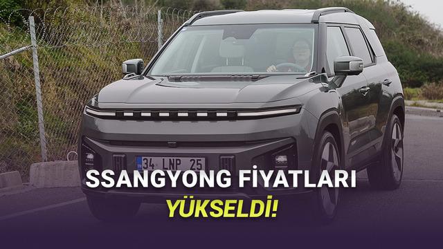 Mart 2026 SsangYong (KG MOBILITY) Fiyat Listesi: Yeni Arabalar Geldi, Fiyatlar Yükseldi! – Webtekno – Güncel Teknoloji Haberleri ve Video İncelemeleri